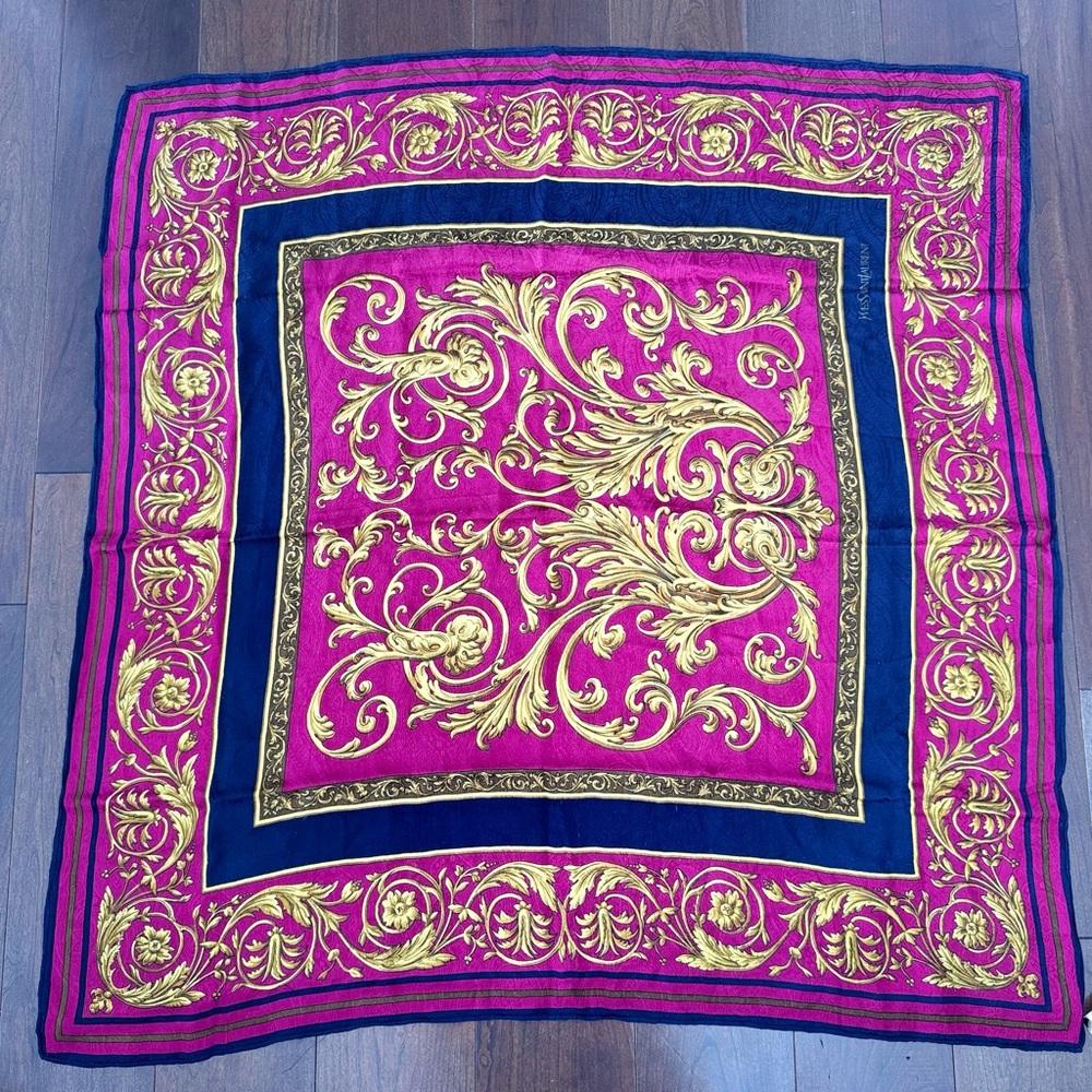 Authentic Saint Lauren scarf